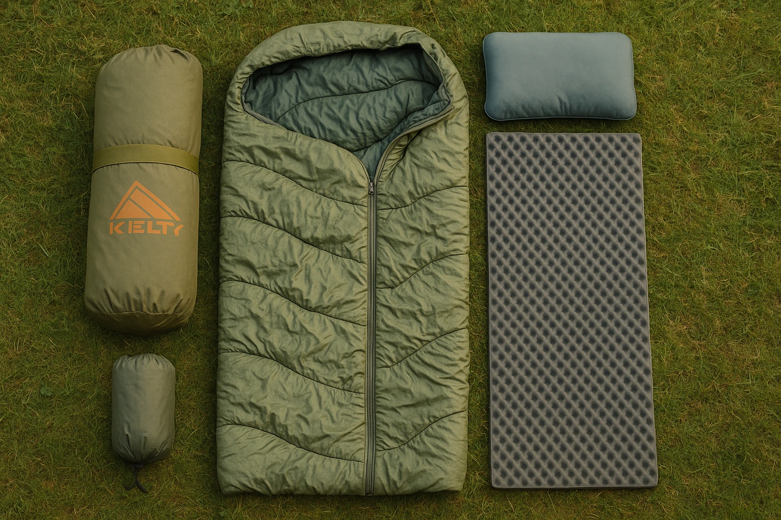 Affordable bikepacking sleep system for beginners
